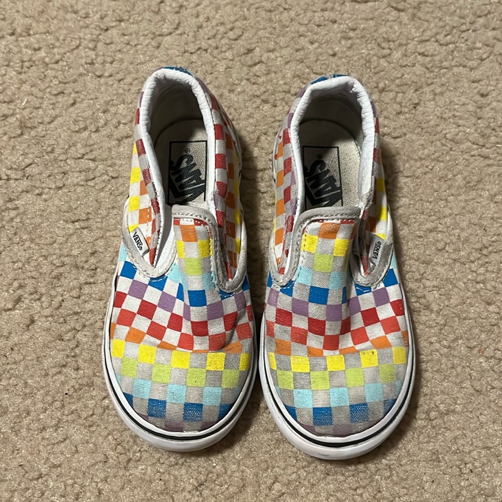 rainbow vans
